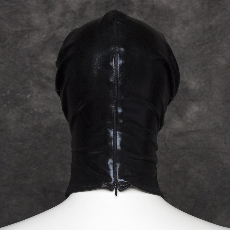 Fixxx - Hood met Open Ogen en Open Mond - Rits Achter - Zwart-laced-up.nl