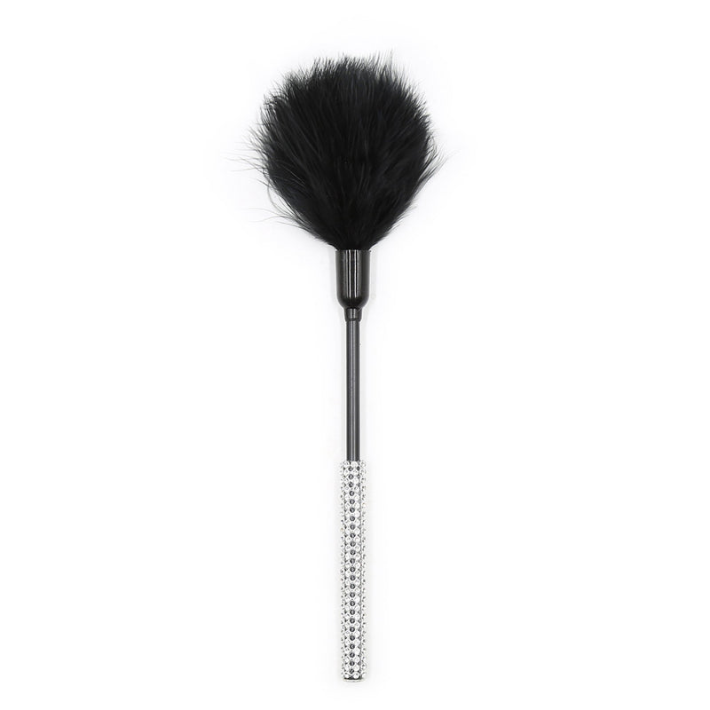 Smart Moves - Bling feather tickler diamond 27cm black-laced-up.nl