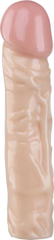 Being Fetish - PVC Dildo 8" flesh-laced-up.nl