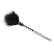 Smart Moves - Bling feather tickler diamond 27cm black-laced-up.nl