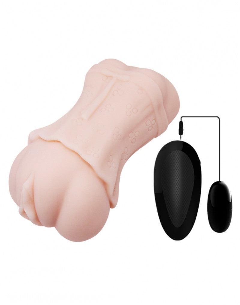 Crazy Bull - Vibrerende Mini Vagina Masturbator-Laced-up.nl