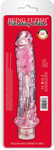 Being Fetish - Vibrerende Dildo - Realistische Vibrator - 25 cm - Roze-laced-up.nl