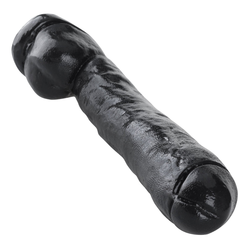 Being Fetish - PVC Dildo - 39 cm - Zwart