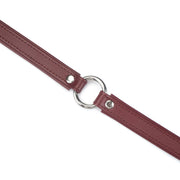 Liebe Seele - Heron - Mini Collar met O-Ring - Wijnrood-Erotiekvoordeel.nl