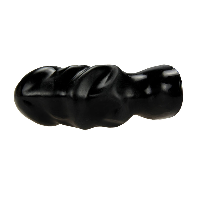 Being Fetish – TPR Dildo - 10,2 cm - Zwart-laced-up.nl