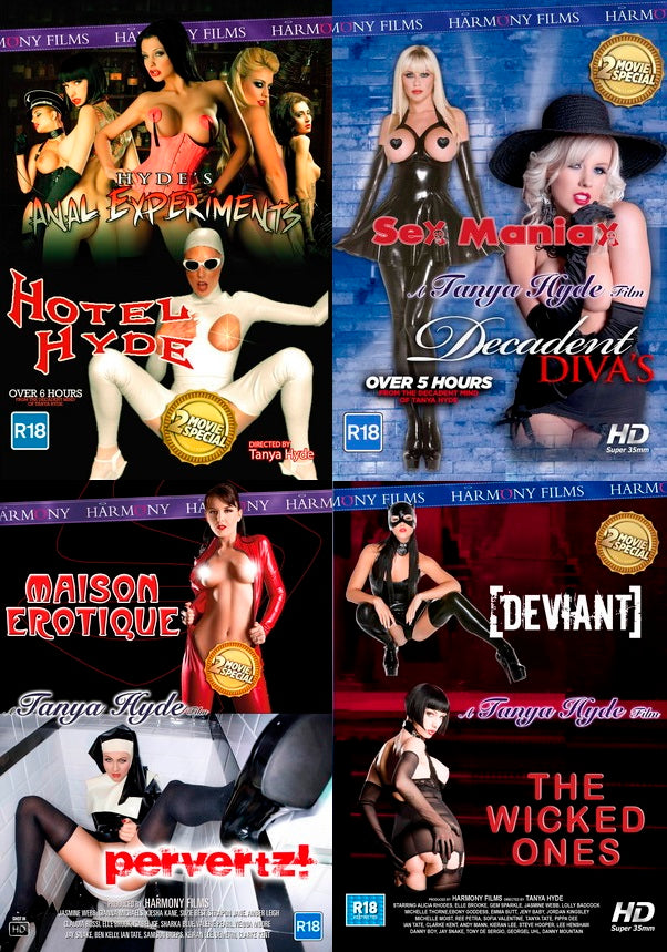 Erotische DVD - Harmony - Set van 9 DVD's - Pack A-Erotiekvoordeel.nl