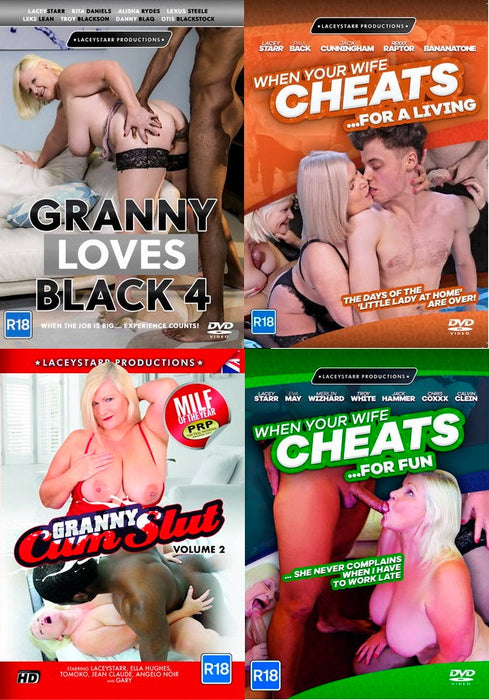 DVD - Laceystarr Productions - Set van 12 DVD's-laced-up.nl