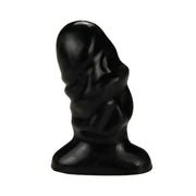 Being Fetish – TPR Dildo - 10,2 cm - Zwart-laced-up.nl