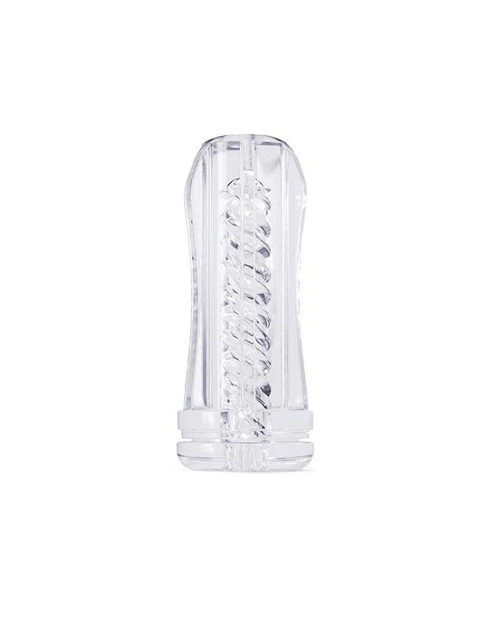Dorcel - Deep Blow Tornado - Stroker Sleeve Voor Masturbator - Transparant-Laced-up.nl