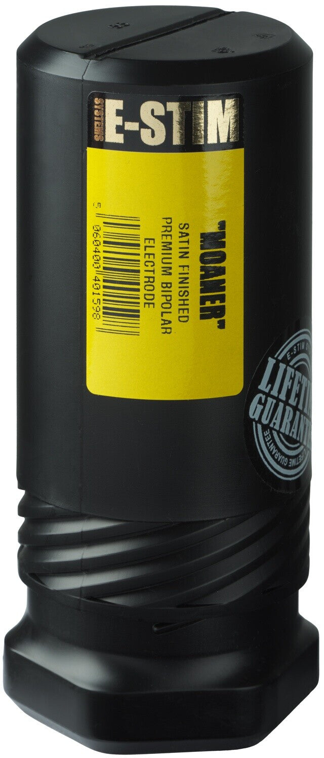 E-Stim Systems - Moaner Flange Electrode - Bipolaire Buttplug-Erotiekvoordeel.nl