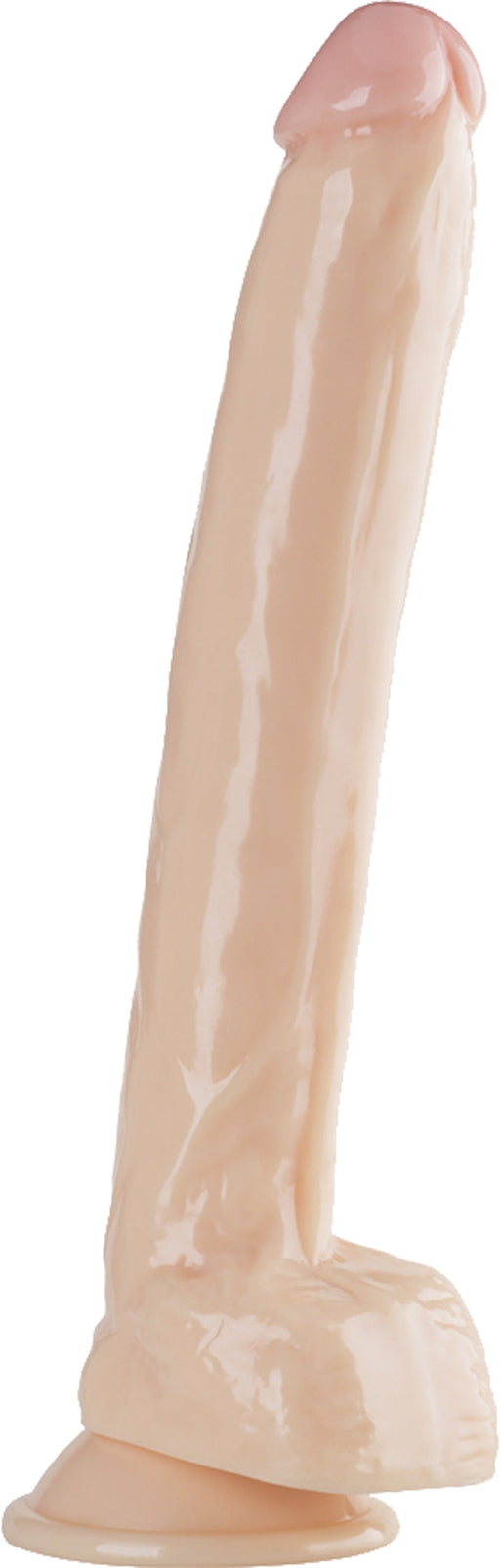 Being Fetish - PVC Dildo 12.5" flesh-Erotiekvoordeel.nl