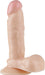 Being Fetish - PVC Dildo 6.5" flesh-Erotiekvoordeel.nl