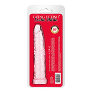 Being Fetish - TPR Dildo - 18 cm - Transparant Roze-laced-up.nl