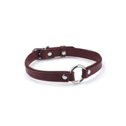 Liebe Seele - Heron - Mini Collar met O-Ring - Wijnrood-Erotiekvoordeel.nl