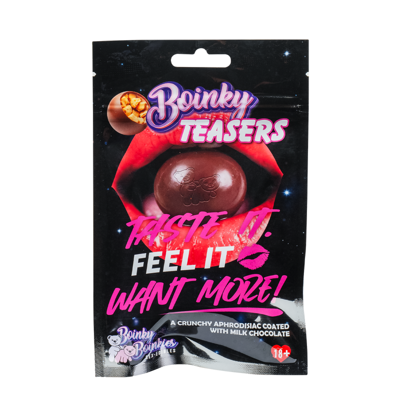 Boinky - Teasers - Erotische Melkchocolade Balletjes met knapperige stukjes-Erotiekvoordeel.nl