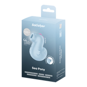 Satisfyer - Sea Pony - Luchtdruk Vibrator - Blauw-Erotiekvoordeel.nl