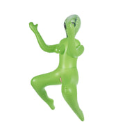 To Infinity - Opblaaspop Alien Vrouw met Drie Borsten - Groen-Erotiekvoordeel.nl