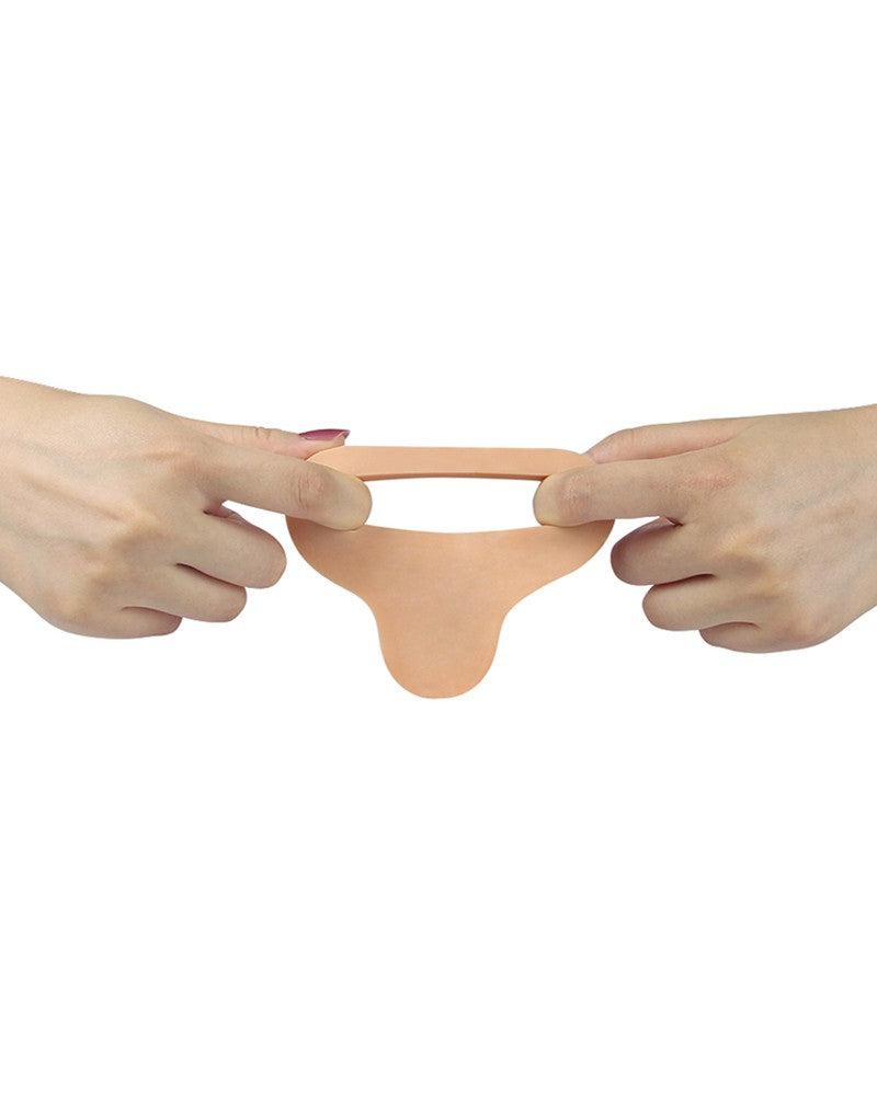 Lovetoy - Ultrasoft Double - Voorbinddildo Voor Dubbele penetratie - 15 cm-Erotiekvoordeel.nl