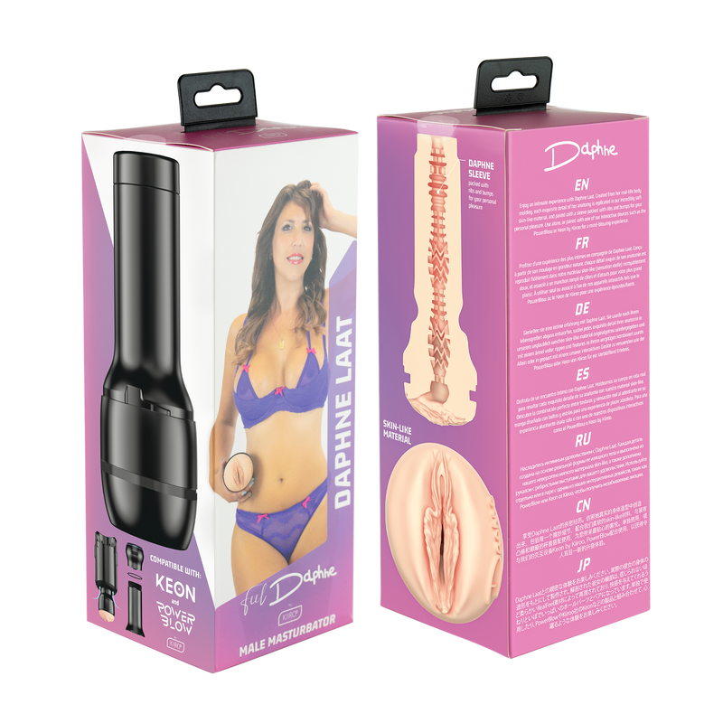 Kiiroo - FeelStar Stroker - Pornoster Masturbator - Daphne Laat-Erotiekvoordeel.nl
