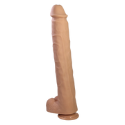 Pretty Love - Pat - Super Grote Dildo - 40 cm - Lichte Huidskleur-Erotiekvoordeel.nl