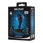 Mr. Play - Super Power - Prostaatstimulator met Afstandsbediening - Zwart-Erotiekvoordeel.nl