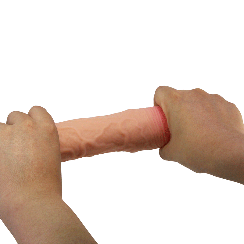 Pretty Love - Stevenson - Realistische Penis Sleeve - 205 mm - Lichte Huidskleur-Erotiekvoordeel.nl