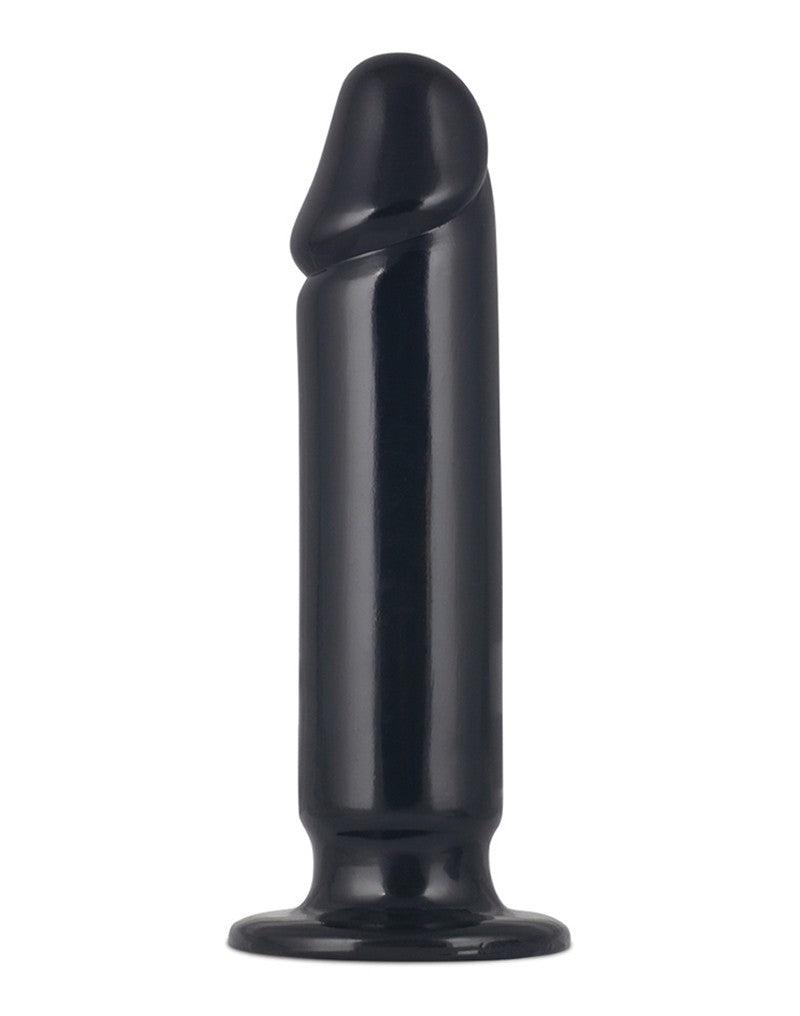 LoveToy - King Size Anaal Dildo 23 x 5 cm - Zwart-Erotiekvoordeel.nl