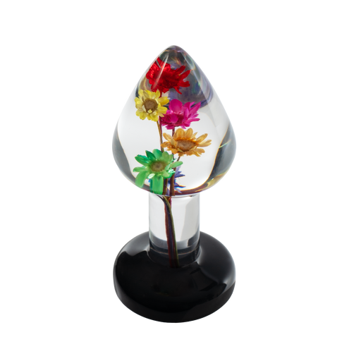LOVISS - Helichrysum - Garden Flower Buttplug - Transparant-Erotiekvoordeel.nl