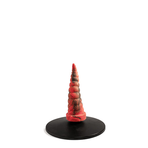 Brutus Nightmare - Horny - Vac-U-Lock Buttplug - Siliconen - Rood/Zwart-Erotiekvoordeel.nl