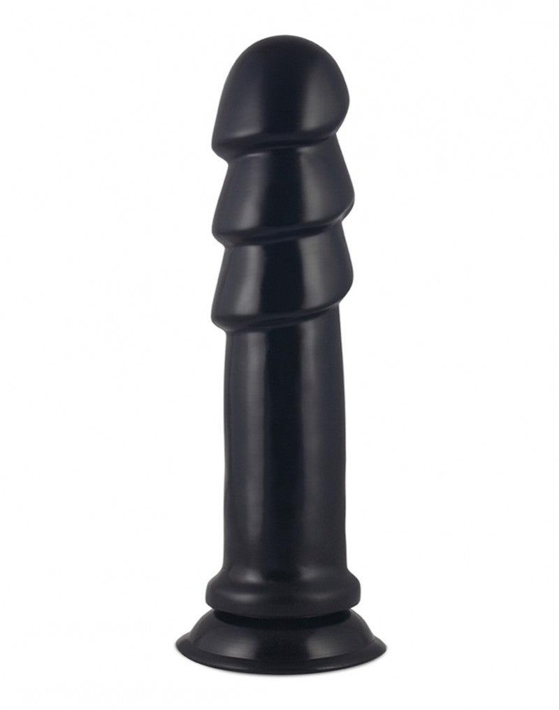LoveToy - Anal Ripples - King Size Anaal Dildo - Zwart-Erotiekvoordeel.nl