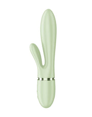 Satisfyer - Pearl Bunny 2 - Roterende Rabbit Vibrator - Lichtgroen-Erotiekvoordeel.nl