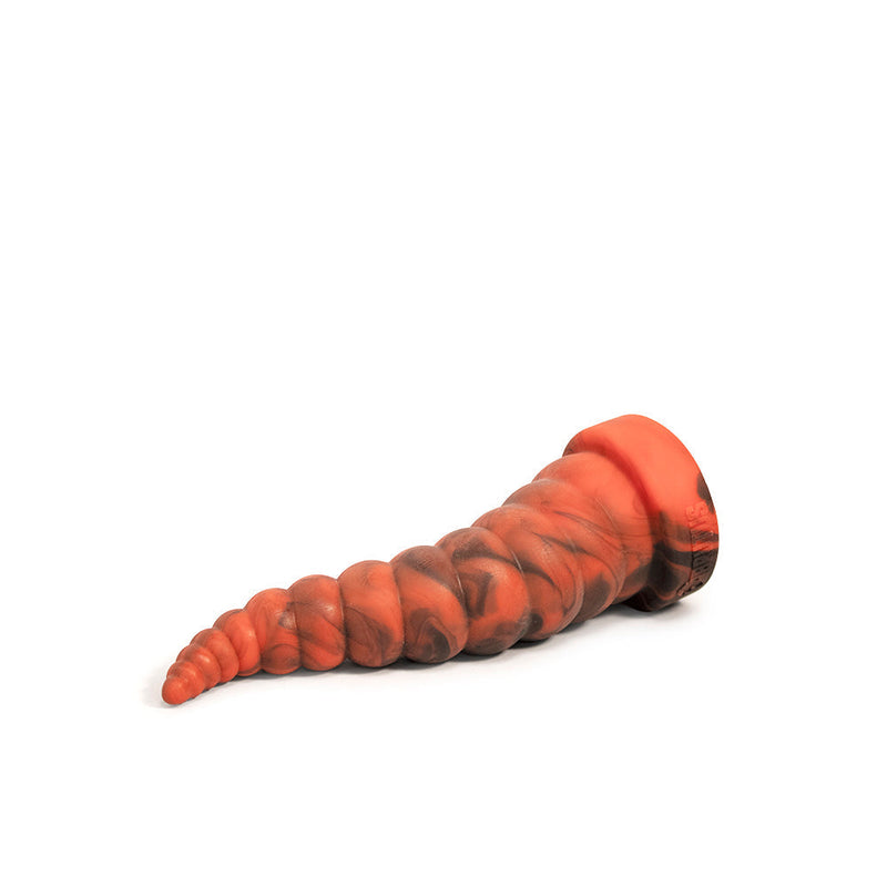 Brutus Nightmare - Horny - Vac-U-Lock Buttplug - Siliconen - Rood/Zwart-Erotiekvoordeel.nl