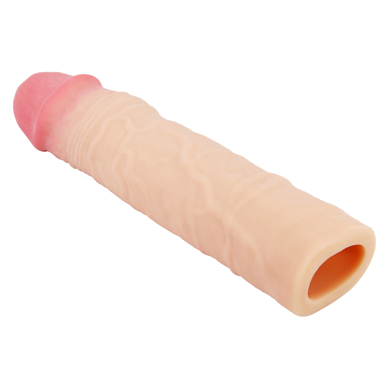 Pretty Love - Chelsey - Realistische Penis Sleeve - 22,5 cm - Lichte Huidskleur-Erotiekvoordeel.nl