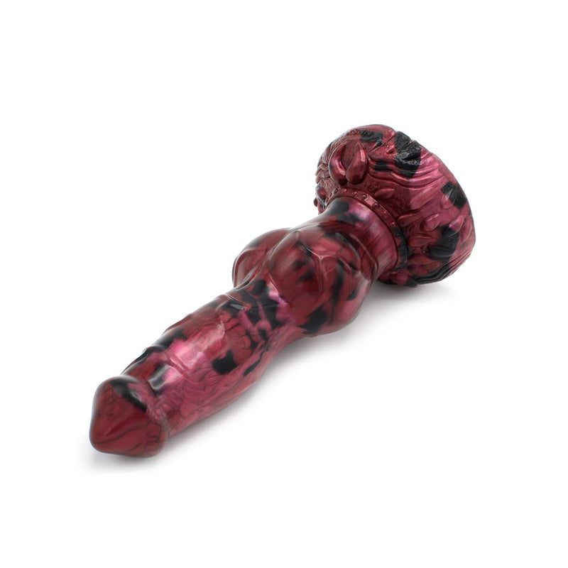 Kiotos Monstar - Dildo Beast 65 Hector de Herder - Zwart/Rood-Erotiekvoordeel.nl