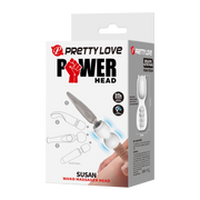 POWER - Susan - Wand Vibrator Opzetstuk - Wit-Erotiekvoordeel.nl