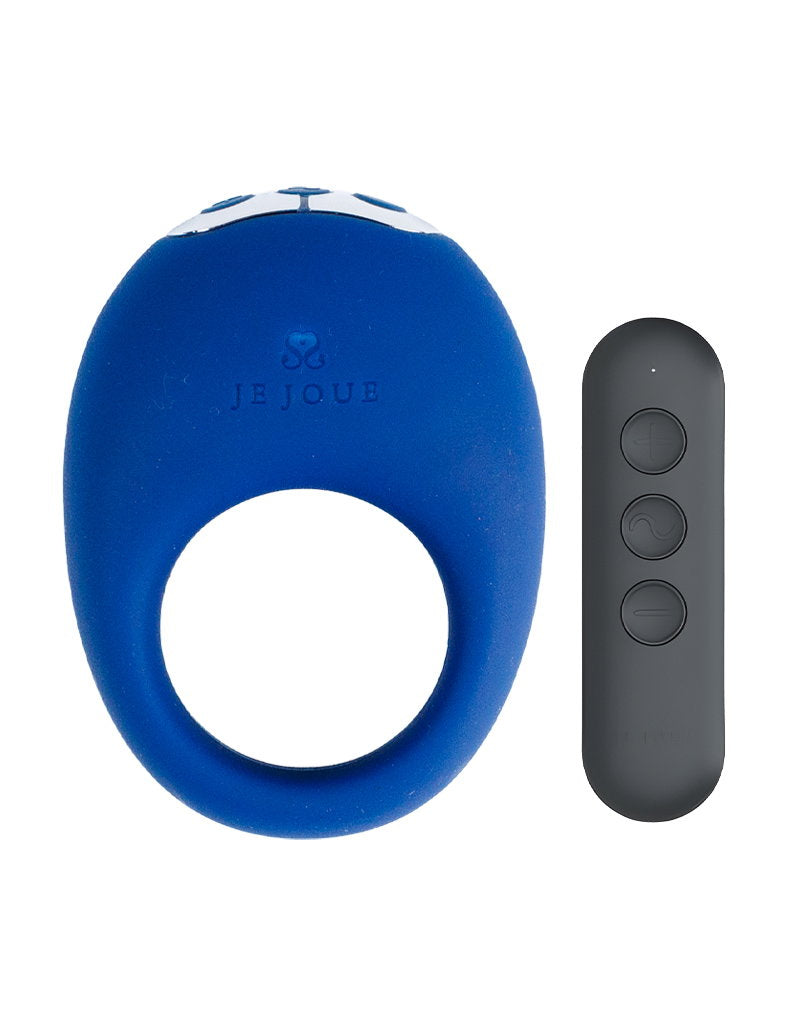 Je Joue - Mio - Vibrerende Cockring met Afstandsbediening - Blauw