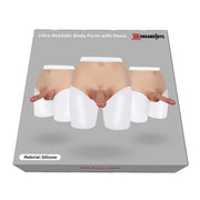XX-DreamToys - Bodysuit - Female to Male - Drag - Ultra Realistisch Onderlichaam met Penis - Lichte Huidskleur-Erotiekvoordeel.nl
