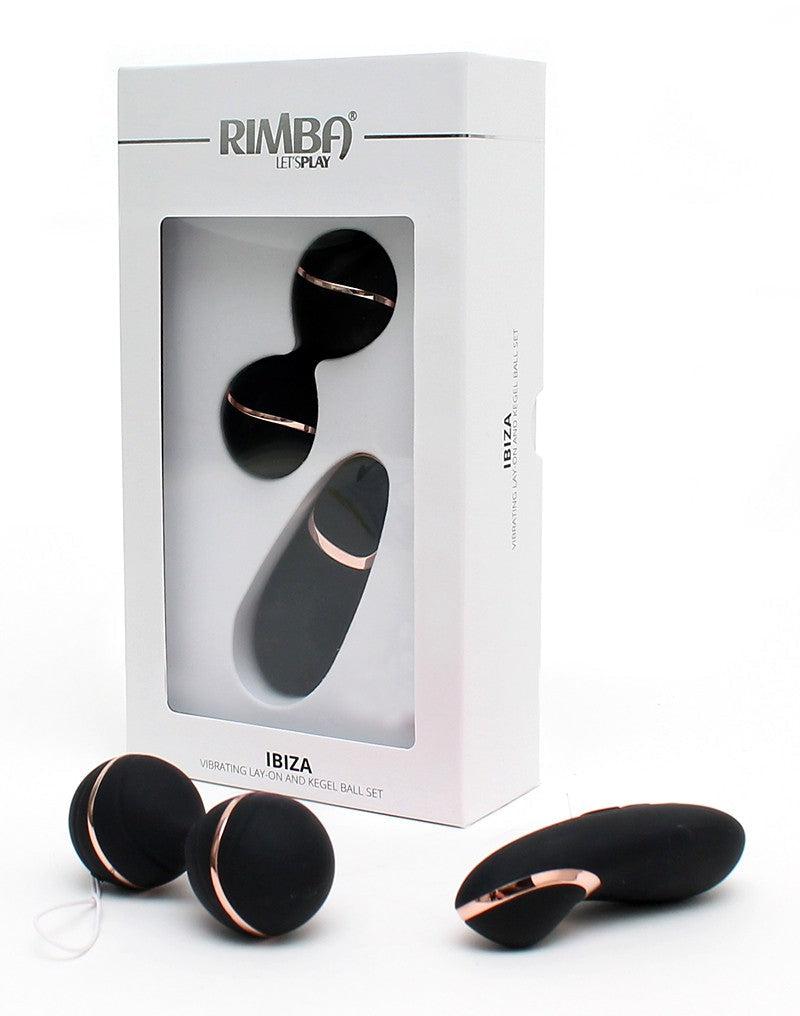 Rimba - Ibiza - Vibrator Set - Clitoris Vibrator En Vibrerend Eitje - Zwart-Erotiekvoordeel.nl