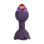 LOVISS - Posy - Garden Vibrerende Buttplug met Aafstandsbediening - Paars-Erotiekvoordeel.nl