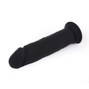Kiotos Cox - Siliconen Dildo Met Zuignap 23 x 5 cm - Zwart-Erotiekvoordeel.nl