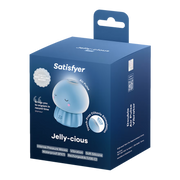Satisfyer - Jelly-cious - Luchtdruk Vibrator - Blauw-Erotiekvoordeel.nl