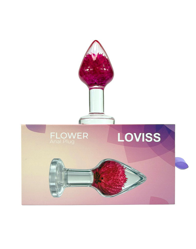 LOVISS - Gomphrena Globosa - Garden Flower Buttplug – Transparant-Erotiekvoordeel.nl