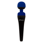 PalmPower - Recharge Wand Massager - Flexibele Kop - Blauw/Zwart. xxxx-Erotiekvoordeel.nl
