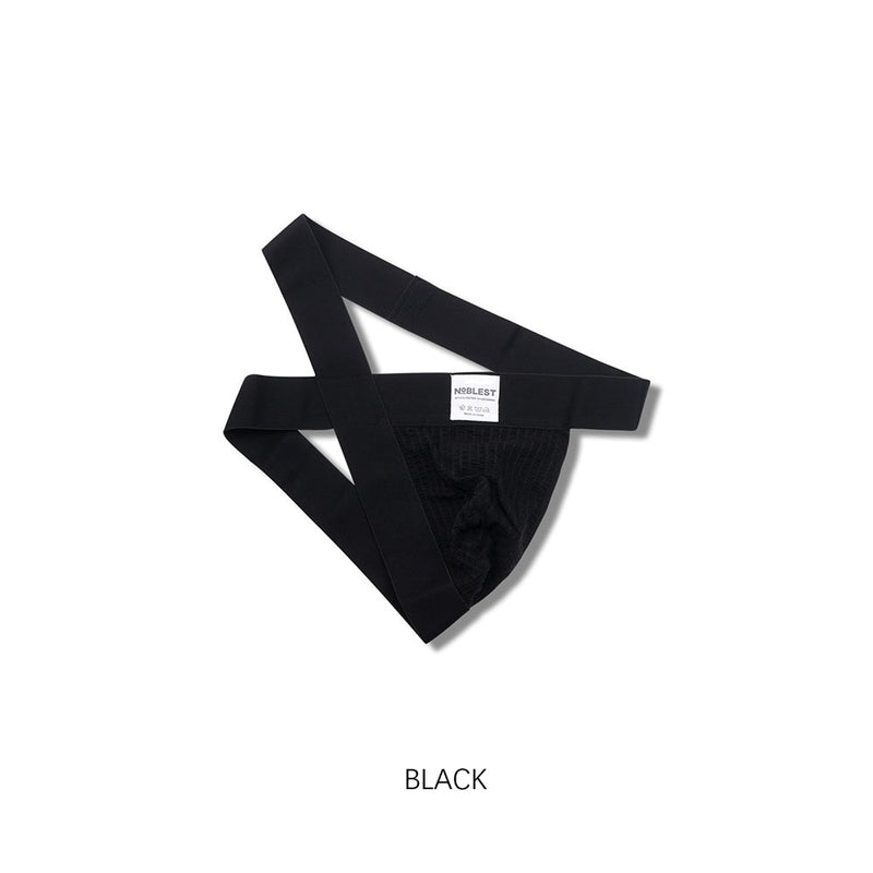 The Noblest - Asymmetrische Jockstrap - Zwart