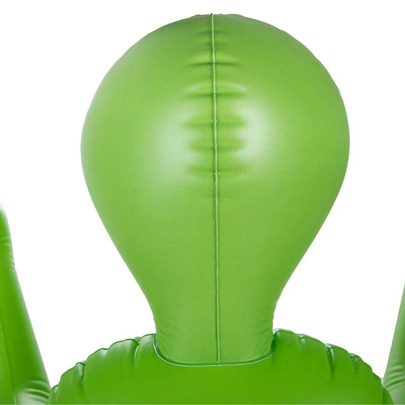 To Infinity - Opblaaspop Alien Vrouw met Drie Borsten - Groen-Erotiekvoordeel.nl