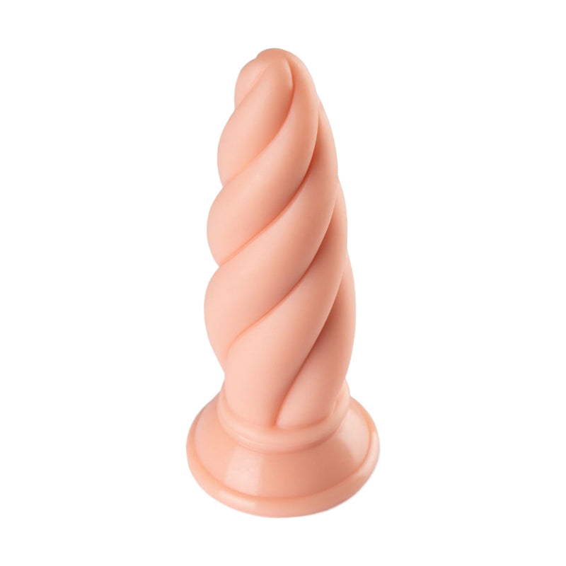 Lance's - PVC Dildo met Zuignap - 15,2 cm - Lichte Huidskleur
