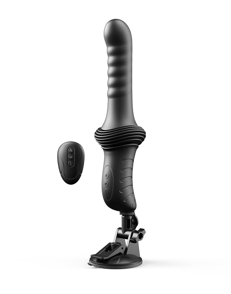 Dorcel - Deep Orgasm - Stotende Vibrator - Verwarmend - Met Zuignap - Zwart-Erotiekvoordeel.nl