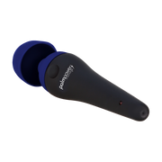 PalmPower - Recharge Wand Massager - Flexibele Kop - Blauw/Zwart. xxxx-Erotiekvoordeel.nl