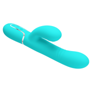 Pretty Love - Maviana - Rabbit Vibrator - Turquoise-Erotiekvoordeel.nl