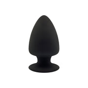 XXXSILEXD - Anaal Plug Model 1 - 9 x 5,2 cm - Zwart-Erotiekvoordeel.nl